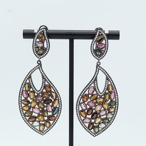 𝅺GLAMOROUS tourmaline earrings